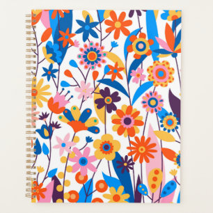 Arrière - plan Floral Exotique Multicolore