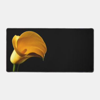 Arrière - plan jaune Lilly noir