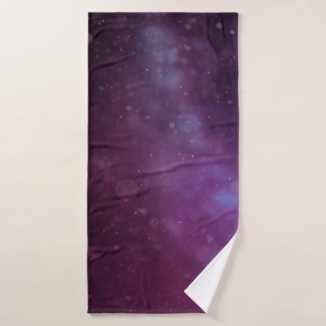 arrière - plan motif Abstrait violet (Serviette de bain)