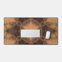 Arrière - plan noir kaléidoscope à fond orange