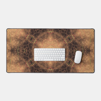 Arrière - plan noir kaléidoscope à fond orange