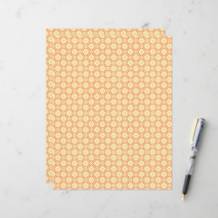arrière - plan orange et blanc avec petits carrés