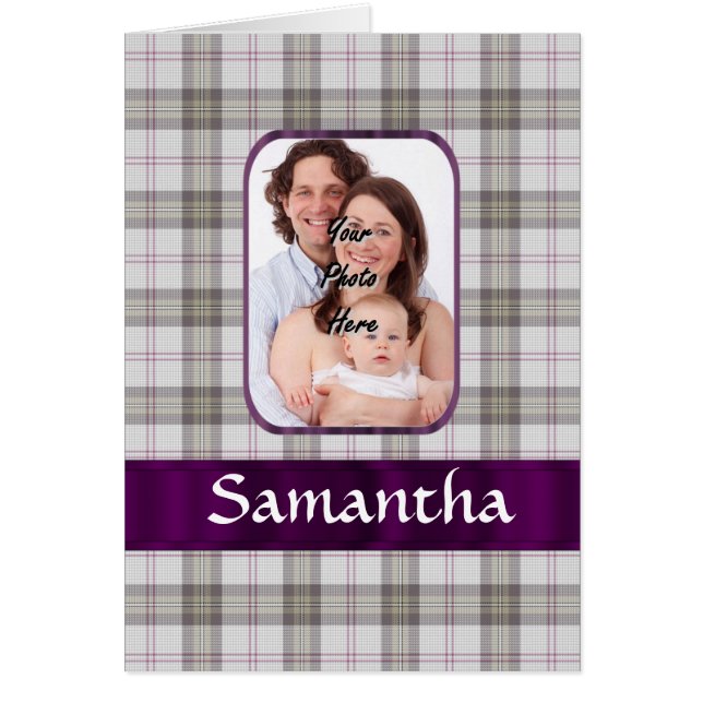 Arrière - plan photo Tartan moderne (Devant)