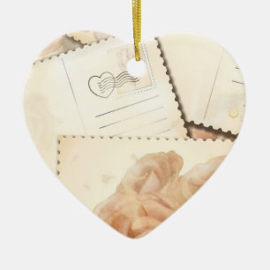 Arrière - plan romantique rétro, ornement