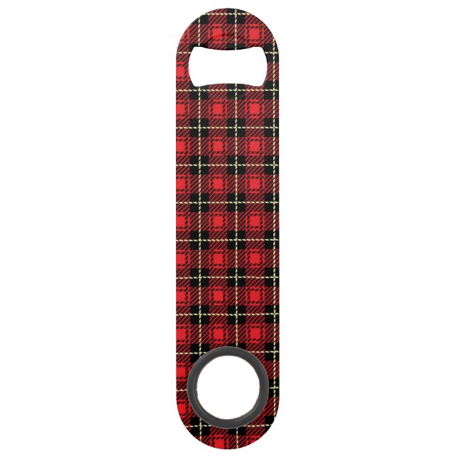 Arrière - plan rouge de plaid (Devant)