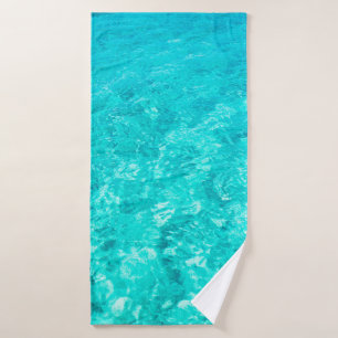 Arrière - plan turquoise de la piscine d'eau