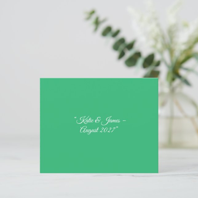 Arrière - plan vert à la menthe plate - Design Mar (Debout devant)
