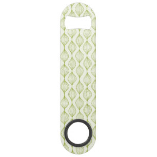 Arrière - plan vertical vert de motif d'ogee