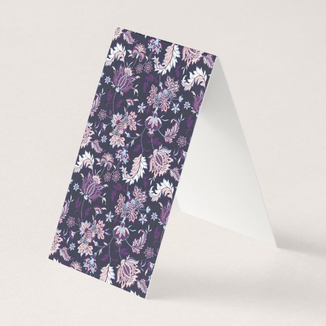 Arrière - plan violet Big Floral Motif sans joint (Back)