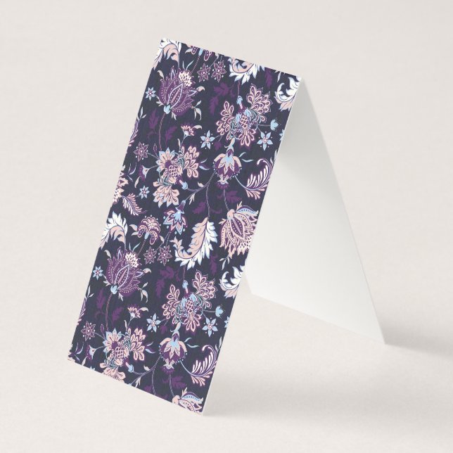 Arrière - plan violet Big Floral Motif sans joint (Back)
