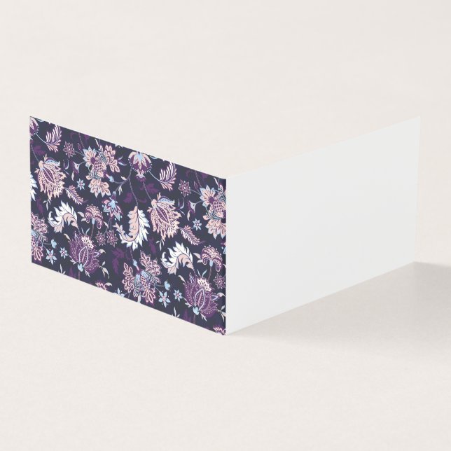Arrière - plan violet Big Floral Motif sans joint (Outside)