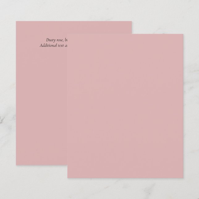 Arrière - plans principaux Modèles (Devant / Derrière)