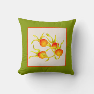 Arrivée d'automne sur un Coussin Carré (R)