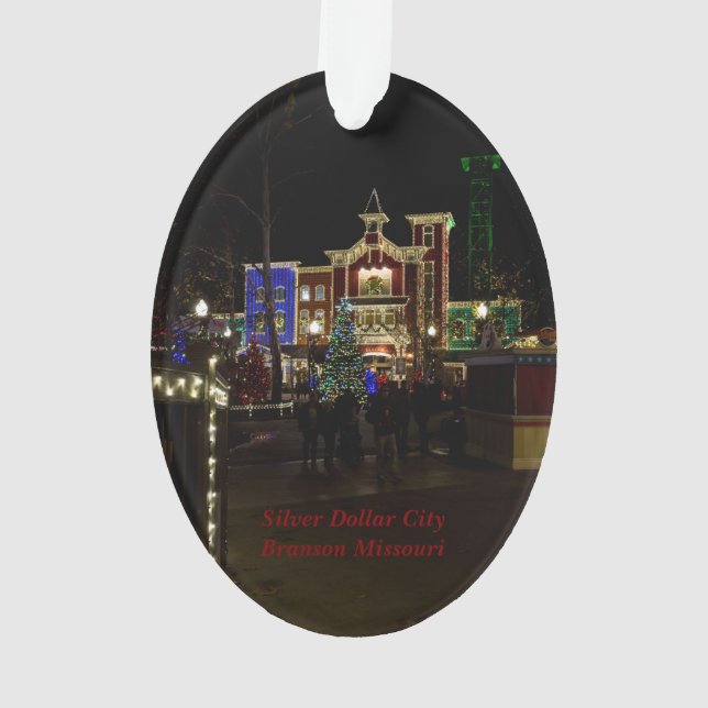 Arrivée de pompiers Souvenir Ornement de Noël (dos)