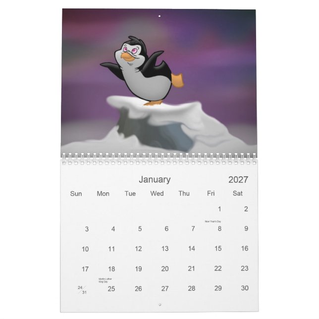 Art 2009 de calendrier d'Adrian Ropp (Jan 2027)