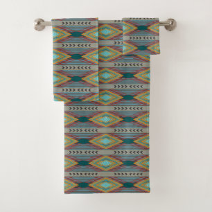 Art à motifs du Sud-Ouest américain et couleurs te