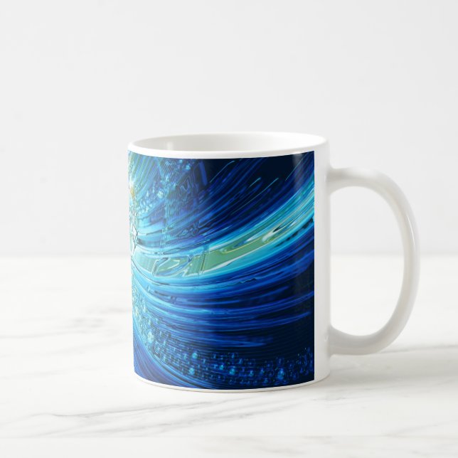 Art Abstrait 114 Mug (Droite)