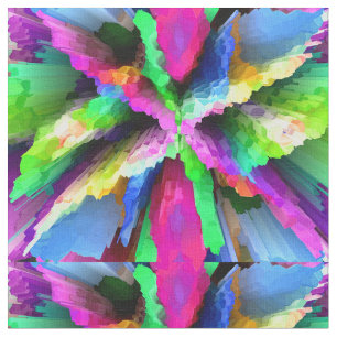 Art Abstrait 150 Tissu personnalisé