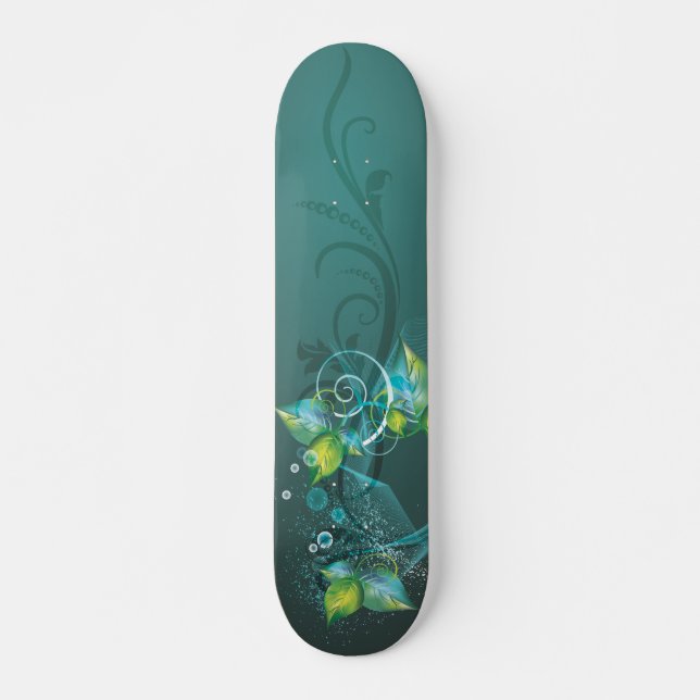 Art Abstrait 24 Skateboard (Devant)