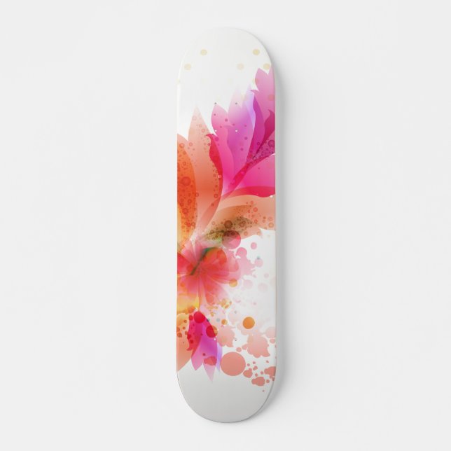 Art abstrait 54 Skateboard (Devant)