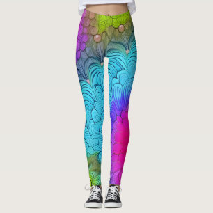 Art Abstrait belle Leggings
