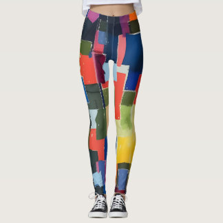 Art Abstrait belle Leggings