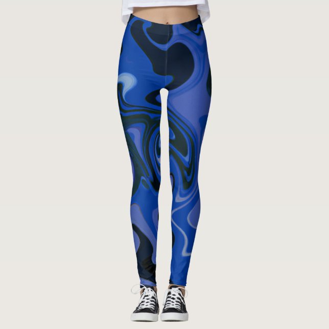 Art Abstrait belle Leggings (Devant)