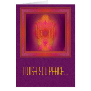 Art abstrait de sanctuaire intérieur