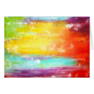 Art abstrait de véritables couleurs
