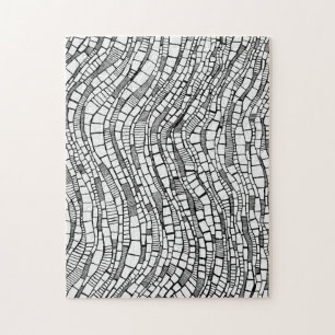 Art abstrait Formes géométriques Puzzle difficile