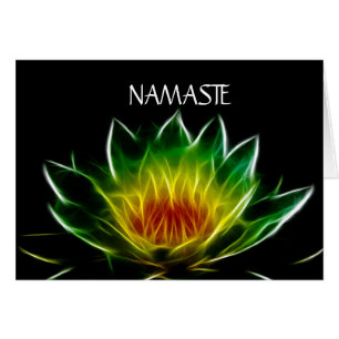 Art abstrait intérieur de la lumière Lotus