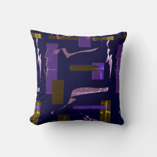 Art Abstrait Peinture D'Un Coussin Coussin Type