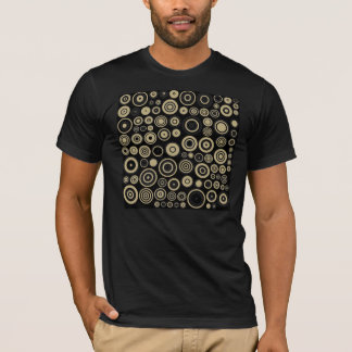 Art Abstrait rétro Motif - T-shirt