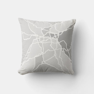 Art abstrait style moderne design original coussin