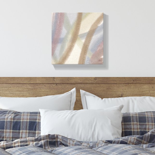 Art abstrait sur toile (Insitu(Chambre))