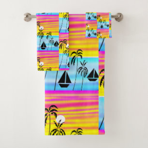 Art africain, Coucher de soleil tropical