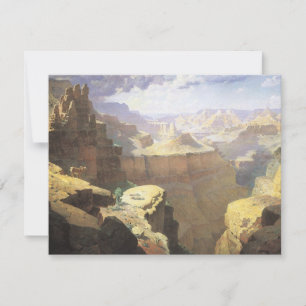 Art américain vintage de l'Ouest, Grand Canyon par