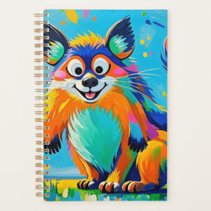 Art animal abstrait coloré