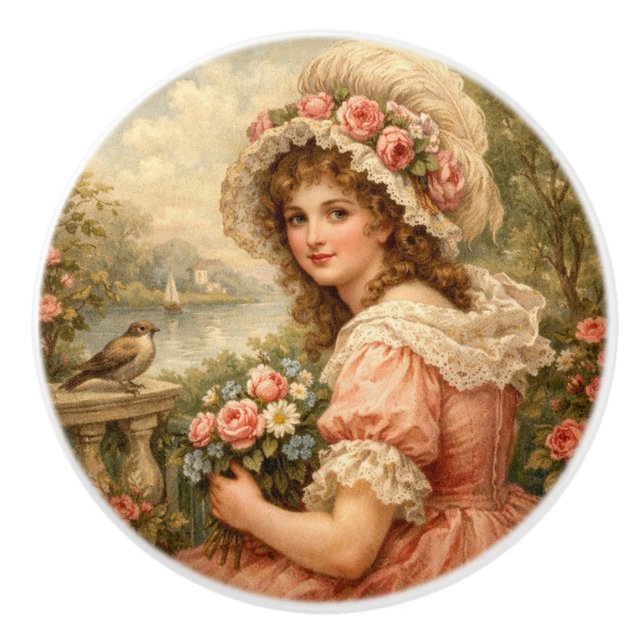 Art Antique Romantique pour Boutons de Tiroir et d (Devant)