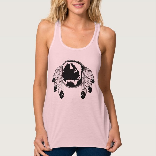 Art autochtone Débardeur Metis Spirit féminin Anim (Devant)