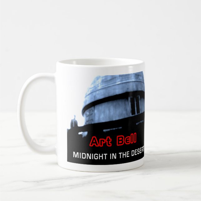 ART BELL 'Midnight in the Desert' CAFÉ MUG (Gauche)