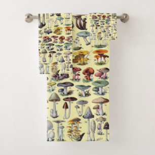 Art botanique cottagecore vintage de champignons f