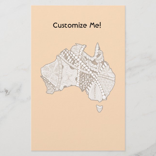 Art carte australien (Devant)