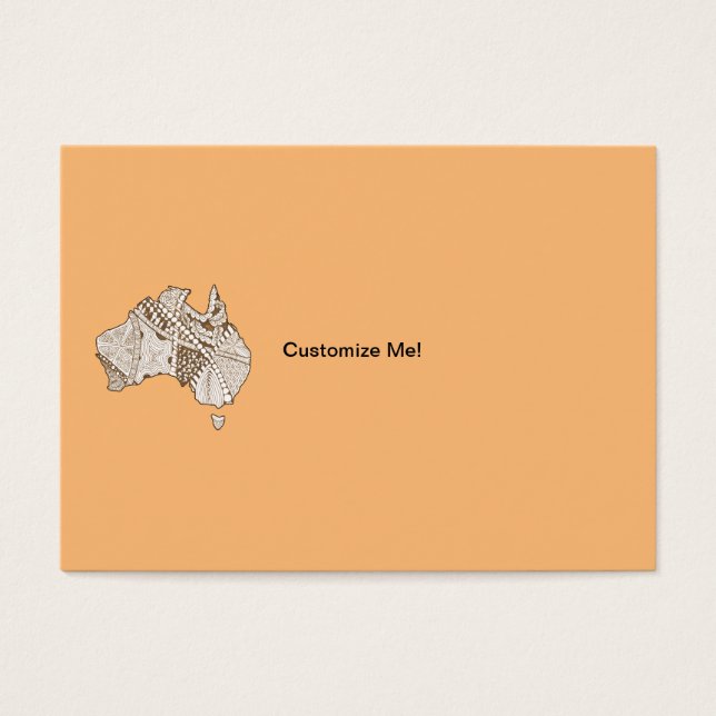 Art carte australien (Devant)