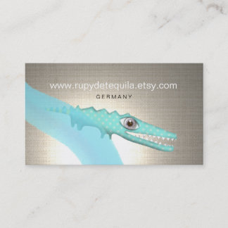 Art Carte de visite crocodile