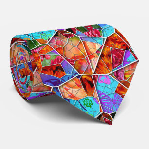 Art cellulaire 1 Cravate personnalisée