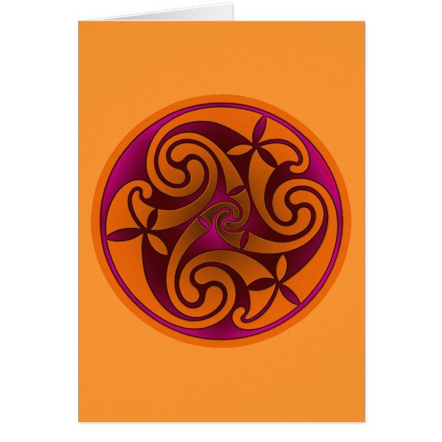 Art Celtique Spiral Design (Devant)