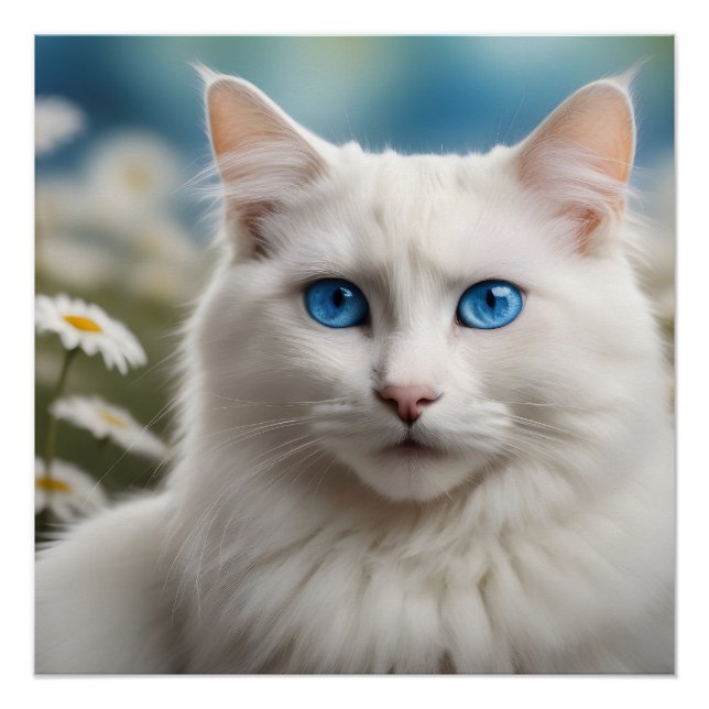 Art. Chat 20" x 20", Poster Paper (Semi-Gloss) (Devant)