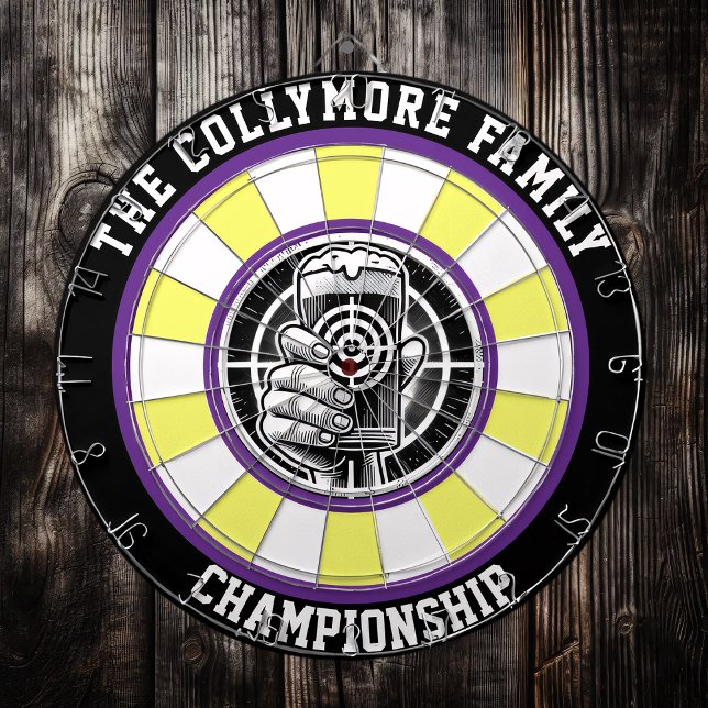 Art cible en verre de bière gras (Créateur téléchargé)