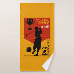 Art classique du golf des années 30